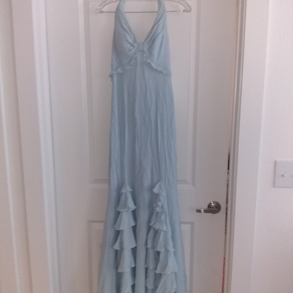Movie Star Beautiful Rich Icy Blue Escada Gown